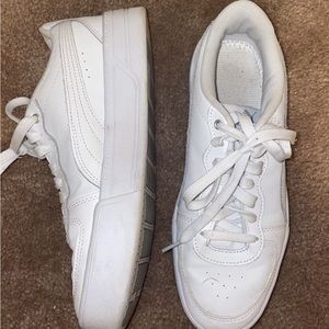 White Puma Shoes